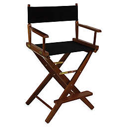 American Trails Extra-Wide Premium 24-Inch Directors Chair with Oak Finish