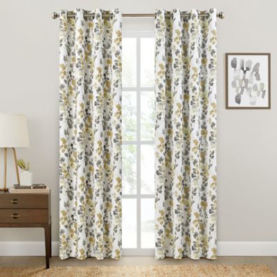 floral curtains