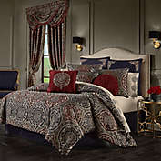 J. Queen New York Taormina 4-Piece Queen Comforter Set in Red
