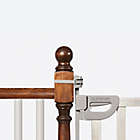 Alternate image 2 for Summer&trade; Wood Banister and Stair Safety Gate in Gray
