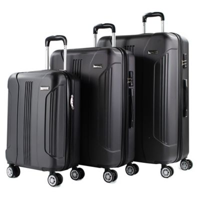 green spinner luggage