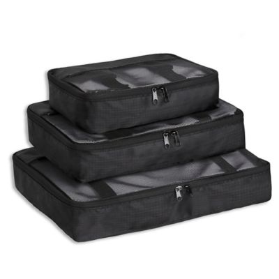 packing cubes black