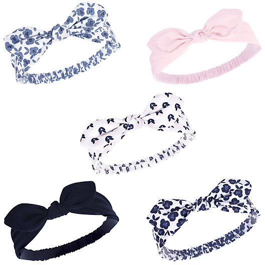 Alternate image 1 for Hudson Baby® 5-Pack Knotted Headbands
