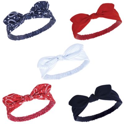 red baby headbands