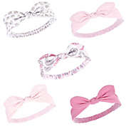 Hudson Baby&reg; 5-Pack Lace Medallion Knotted Headbands