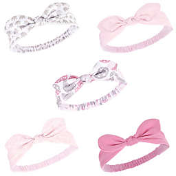Hudson Baby® 5-Pack Lace Medallion Knotted Headbands