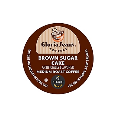Keurig&reg; K-Cup&reg; Pack 18-Count Gloria Jean&#39;s&reg; Brown Sugar Cake Coffee. View a larger version of this product image.
