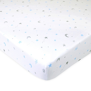 TL Care&reg; Cotton Jersey Fitted Mini-Crib Sheets (2-Pack). View a larger version of this product image.