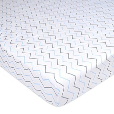 TL Care&reg; Cotton Jersey Fitted Mini-Crib Sheets (2-Pack). View a larger version of this product image.