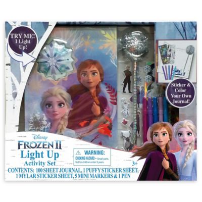 frozen sparkling paper dolls