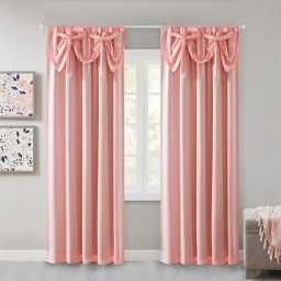 Curtains With Attached Valance Bed Bath Beyond