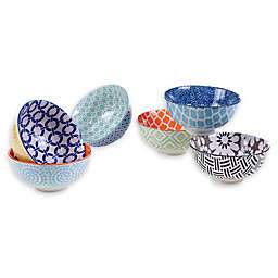 Certified International Chelsea Mix and Match 4.75-Inch Cereal Bowls (Set of 6)