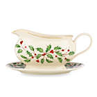Alternate image 0 for Lenox&reg; Holiday&trade; 19 oz. Gravy Boat with Stand in Ivory