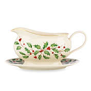 Lenox&reg; Holiday&trade; 19 oz. Gravy Boat with Stand in Ivory