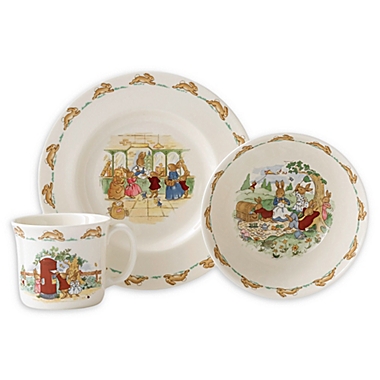 Royal Doulton&reg; Bunnykins 3-Piece Children&#39;s Set. View a larger version of this product image.