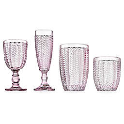 Godinger® Twill Wine & Bar Collection in Pink