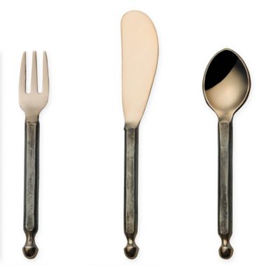 Towle Living Forged Antique Flatware Collection in Copper. View a larger version of this product image.
