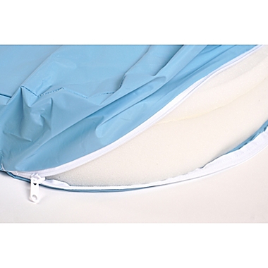 My Brest Friend&trade; Twin Waterproof Nursing Pillow Cover in Blue. View a larger version of this product image.