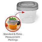 Alternate image 2 for SKIP*HOP&reg; Easy-Store 7-Piece Container and Tray Set in Grey