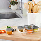 Alternate image 6 for SKIP*HOP&reg; Easy-Store 7-Piece Container and Tray Set in Grey
