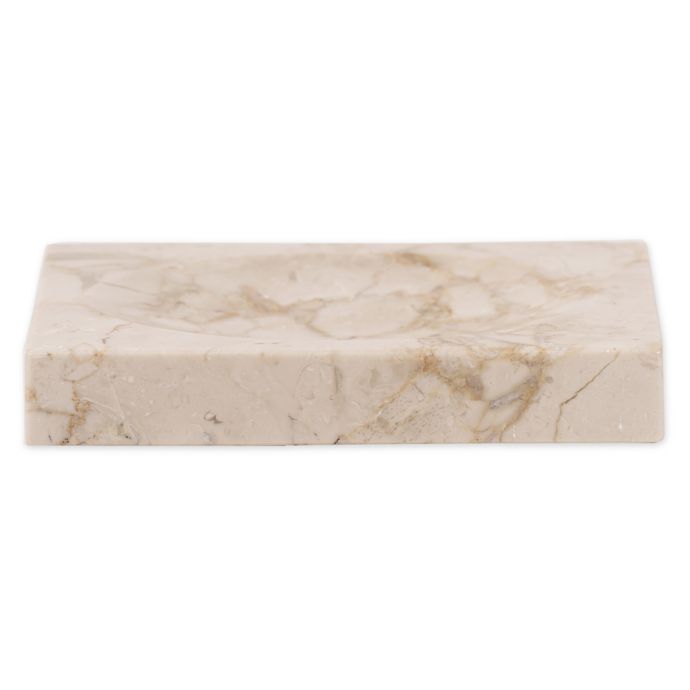 Half Dome Marble Soap Dish in Natural Bed Bath & Beyond