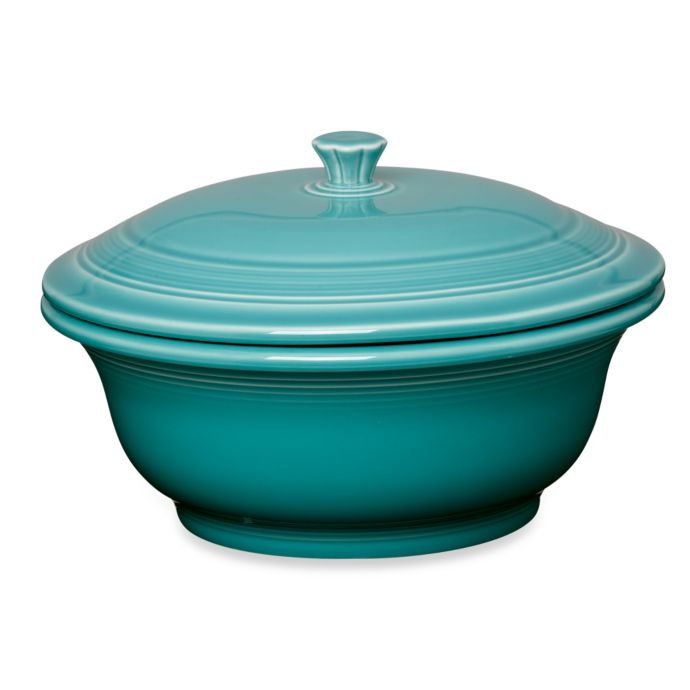 Fiesta® 70 Oz Covered Casserole Dish In Turquoise Bed Bath And Beyond Canada