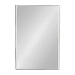 Kate and Laurel™ Rhodes 24.75-Inch x 36.75-Inch Rectangular Wall Mirror in Silver