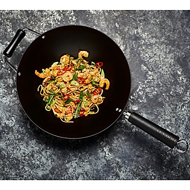 Ken Hom Nonstick 12.2-Inch Carbon Steel Excel Wok. View a larger version of this product image.