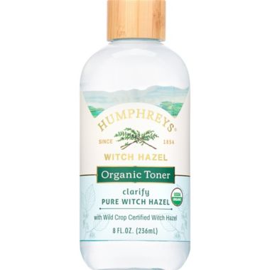 Humphreys&reg; Clarify 8 fl. oz. Pure Witch Hazel Organic Toner. View a larger version of this product image.