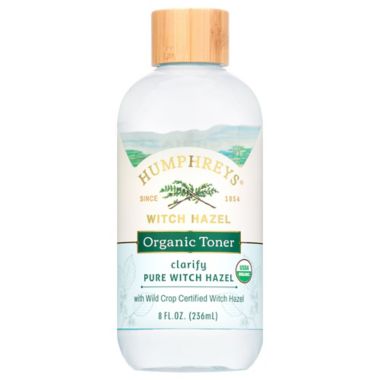 Humphreys&reg; Clarify 8 fl. oz. Pure Witch Hazel Organic Toner. View a larger version of this product image.