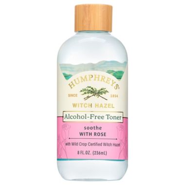 Humphreys&reg; Alcohol-Free 8 fl. oz. Rose Witch Hazel Organic Toner. View a larger version of this product image.