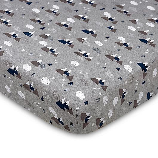 Alternate image 1 for Lolli Living™ by Living Textiles Peaks Fitted Crib Sheet