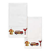 Tropical Garland Embroidered Hand Towel Set