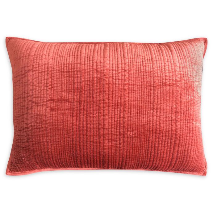 Global Caravan Moroccan Tile Channel Stitch Throw Pillow Bed
