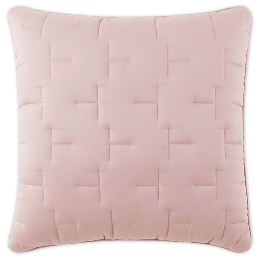 Alternate image 1 for O&O by Olivia & Oliver™ Square Throw Pillow in Misty Rose