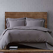 Brooklyn Loom&reg; Classic 2-Piece Twin XL Duvet Cover Set in Grey
