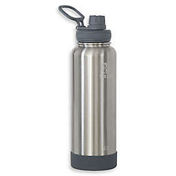 Takeya® Actives 40 oz. Insulated Stainless Steel Water Bottle with Spout Lid in Steel