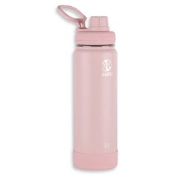 Takeya® Actives 24 oz. Insulated Stainless Steel Water Bottle with Spout Lid in Blush