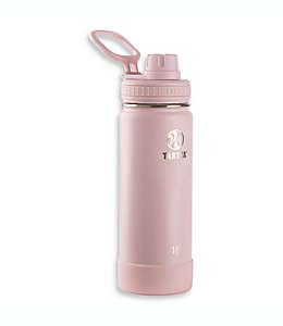 Botella aislada Takeya® Actives de acero inoxidable de 532.32 mL, color rosa blush