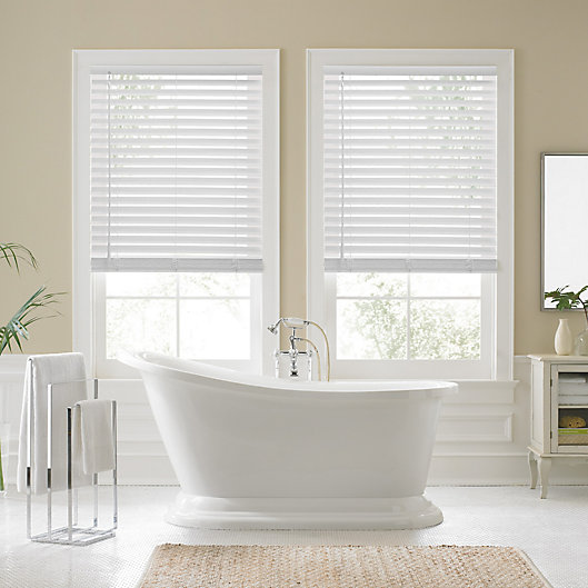 Faux Wood 60 Inch Cordless Shade In, Can You Wash Faux Wood Blinds In The Bathtub