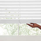 Alternate image 4 for Real Simple&reg; Faux Wood 60-Inch Cordless Shade in White