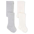 Alternate image 0 for On the Goldbug&trade; Size 9-18M 2-Pack Tights in Grey