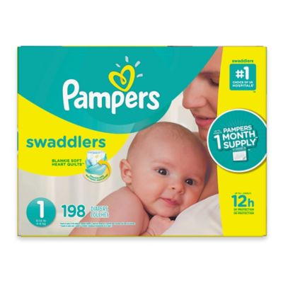 Pampers® Swaddlers™ 198-Count Size 1 