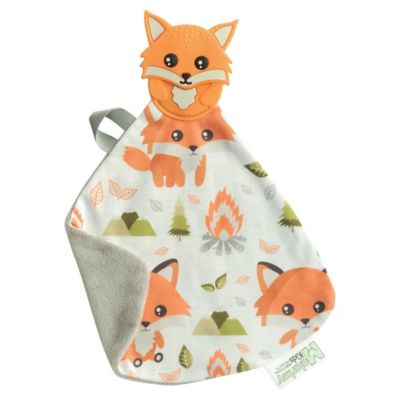 Munch Baby Munch-It Blanket&trade; Friendly Fox Teether in Orange
