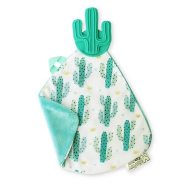 Munch Baby Munch-It Blanket&trade; Cacti Cutie Pie Teether in Turquoise. View a larger version of this product image.