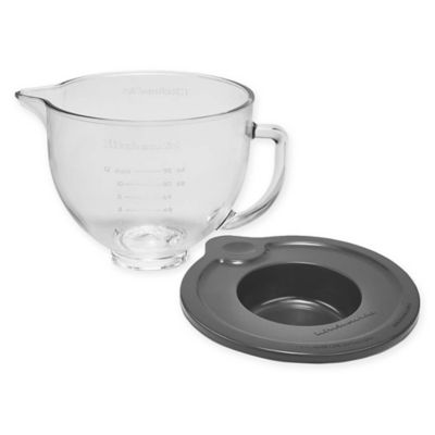 KitchenAid&reg; 5 qt. Tilt-Head Mixer Glass Bowl with Lid