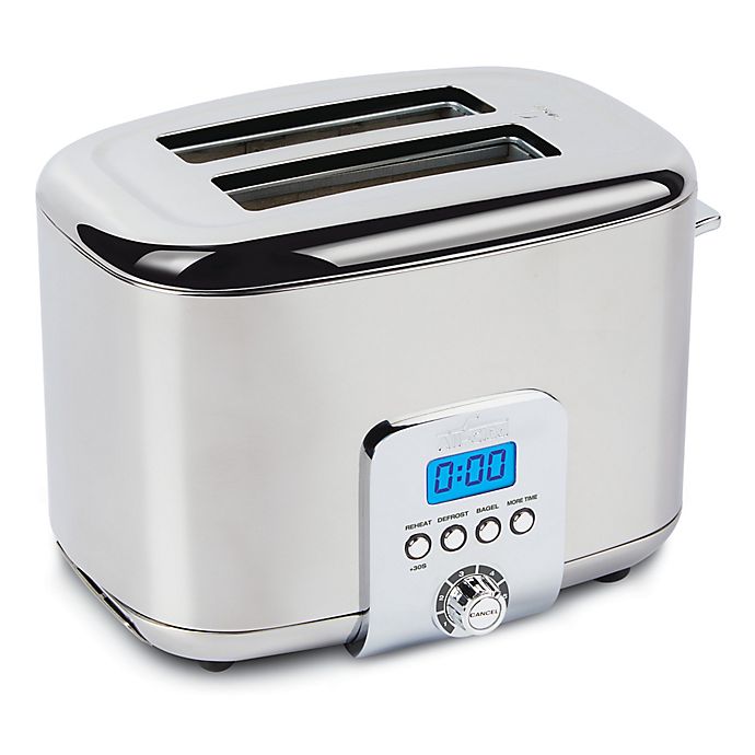 All-Clad 2-Slice Stainless Steel Digital Toaster | Bed Bath & Beyond All Clad Stainless Steel Toaster