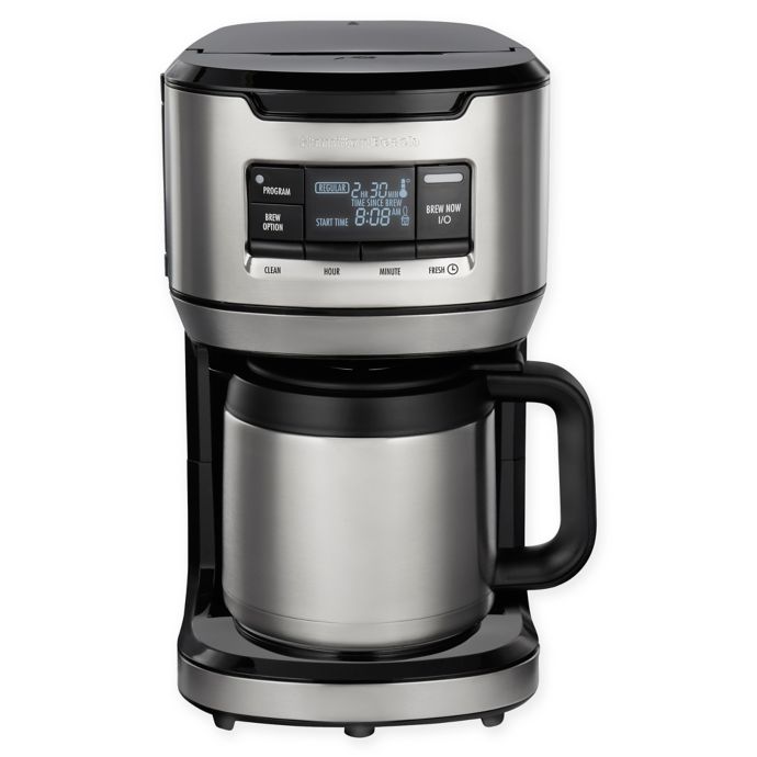 hamilton beach coffee maker manual