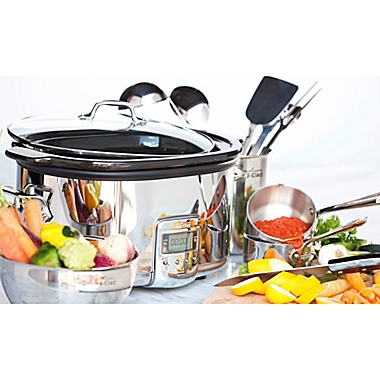 All-Clad 7 qt. Slow Cooker with Aluminum Insert. View a larger version of this product image.