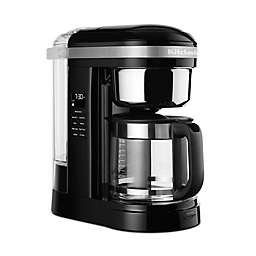 KitchenAid® 12-Cup Drip Coffee Maker with Spiral Showerhead in Onyx Black